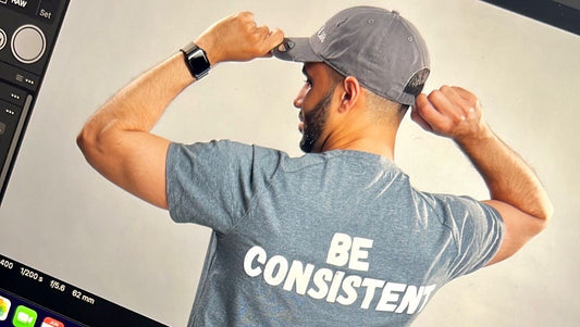 Be Consistent Performance Tee