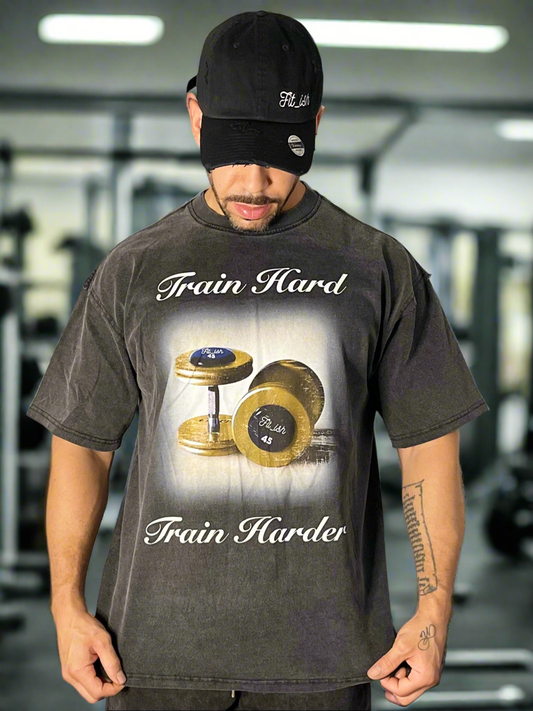 Train Harder Vintage Tee