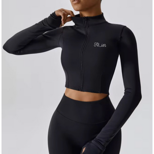 Cropped Zip Trainer